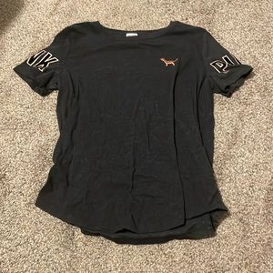 Dark Gray PINK T-Shirt